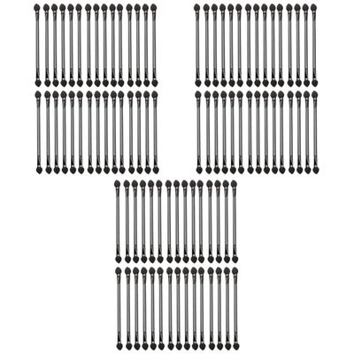 Beaupretty 90pcs Eyeshadow Brush Includes Double-sided Brush Makeup Applicators for Eye Shadow Makeup Portable for Travel