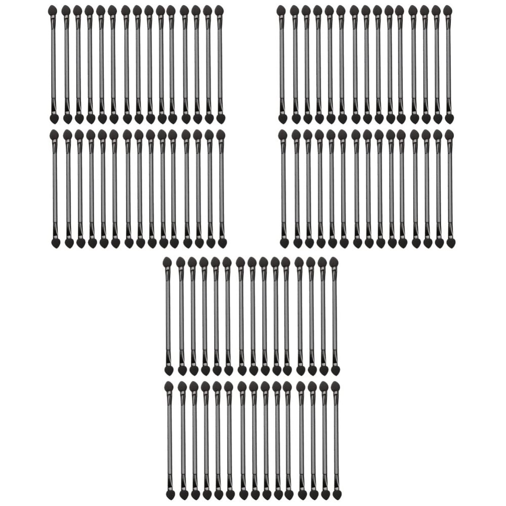 Beaupretty 90pcs Eyeshadow Brush Includes Double-sided Brush Makeup Applicators for Eye Shadow Makeup Portable for Travel