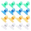 Beaupretty 60pcs Nail Extension Clips Transparent Colored Nail Retaining Clips for Manicure Lightweight Art Tools for Home Salon Use for Fixing Molds view 4