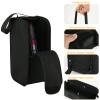 Beautyflier Travel Case Compatible with Dyson Airwrap Styler, Hair Dryer Brush Holder Portable Storage Bag Travel Organizer for Airwrap Styler and Attachments, Black Carrying Case for Shark Flexstyle view 2
