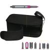 Beautyflier Travel Case Compatible with Dyson Airwrap Styler, Hair Dryer Brush Holder Portable Storage Bag Travel Organizer for Airwrap Styler and Attachments, Black Carrying Case for Shark Flexstyle view 3