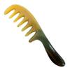 Natural Buffalo Horn Comb, Anti-Static Handmade Pocket Hair, Beard and Fine Tooth Comb, Gift for Men, Women, Mom, Dad, Wife, Daughter - Mothers Day, Birthday (Style C) view 1
