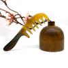 Natural Buffalo Horn Comb, Anti-Static Handmade Pocket Hair, Beard and Fine Tooth Comb, Gift for Men, Women, Mom, Dad, Wife, Daughter - Mothers Day, Birthday (Style C) view 2