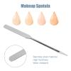 Dioche Stainless Steel Makeup Spatula, Liquid Spatula, Ergonomic Nail Art Makeup Stirring Rod, proof, for Makeup Artist view 3