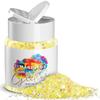 MARBLERS Holographic Glitter [Mixed Yellow] 1.5oz (42g) | Chunky | Non-Toxic, Vegan, Cruelty-Free | Face, Body, Eyeshadow, Hair, Festival, Party Makeup, Nail Art, Polish | Resin, Tumbler, Slime, Craft view 1