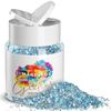 MARBLERS Holographic Glitter [Mixed Blue] 1.5oz (42g) | Chunky | Non-Toxic, Vegan, Cruelty-Free | Face, Body, Eyeshadow, Hair, Festival, Party Makeup | Nail Art, Polish | Resin, Tumbler, Slime, Craft view 1