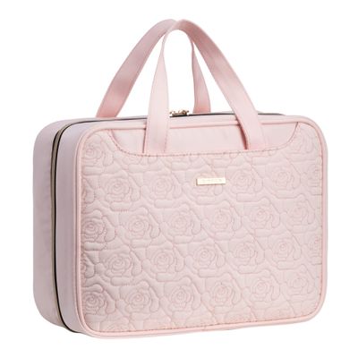 Everfun Hanging Travel Toiletry Bag Christmas Gifts for Women Traveling With Leakproof Compartment Makeup Cosmetic Organizer Dopp Kit Travel Accessories Essentials Must Have