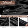 Beard Bib Apron, Stocking Stuffers Christmas White Elephant Gifts for Men Adults Dad Husband, Beard Hair Catcher for Sink, Non-Stick Beard Cape with 3 Suction Cups, Grooming Accessories(Black) view 4