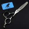 6.0" Professional Japan 440C Hair Cutting Shears, Hair Cutting Scissors Set, Barber Scissors, for Barber Or Home Use, Plus Bonus Faux Leather Case(Silver) view 4