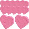 Face Cleansing Sponge, Heart Shaped Facial Sponges Compressed Face Pads for Exfoliating Washing Face (30pcs) view 1