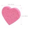 Face Cleansing Sponge, Heart Shaped Facial Sponges Compressed Face Pads for Exfoliating Washing Face (30pcs) view 2