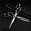 6.0" Professional Japan 440C Hair Cutting Shears, Hair Cutting Scissors Set, Barber Scissors, for Barber Or Home Use, Plus Bonus Faux Leather Case view 1
