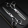 6.0" Professional Japan 440C Hair Cutting Shears, Hair Cutting Scissors Set, Barber Scissors, for Barber Or Home Use, Plus Bonus Faux Leather Case view 2