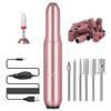 SAVILAND Electric Nail Drill: 2025 Electric Nail File Rose Efile Nail Drill Professional Manicure with 6PCS Nail Drill Bits Portable Nail File & Salon Use Manicure Pedicure at Home view 1