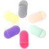 6pcs Face Cleansing Sponge, Reusable Makeup Removal Pads Face Washing Puff for Home Travel (Random color) view 1
