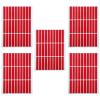 Healifty 5sets Transparent Nail Display Tape Holder of Non-marking Nail Art Tape for Showcasing Designs Double-sided Adhesive view 1