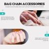 Healifty 5sets Transparent Nail Display Tape Holder of Non-marking Nail Art Tape for Showcasing Designs Double-sided Adhesive view 3