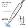 Nail Drill Handle, Electric Nail Drill Machine Replacement Handle, 035000RPM Adjustable Rotating Speed, Electric Nail Grinder Polisher Kit, Manicure Pedicure Shape Tools for Home Salon view 2