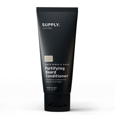 Supply Fortifying Beard Conditioner Fast-Absorbing, Plant-Based Formula to Soften, Strengthen & Nourish Beard and Skin Supports a Healthier, Softer Beard 3.4oz