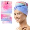 THE PERFECT HAIRCARE Curly Hair Girls Microfiber Plopping Towel Set - Anti-frizz Silky Smooth Hair Drying Wrap for Women - Super Absorbent Large Hair Towel + 2 Scrunching Towels to Micro Plop view 1