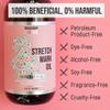 Magnum Solace Stretch Mark Oil for Pregnancy  100% Natural Belly Oil for Pregnancy with Cocoa Butter Oil, Almond Oil for Skin  Alternative to Stretch Mark Cream for Pregnancy view 2