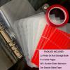 GUXACU Press On Nail Organizer 10 PCS Clear Empty Press On Nail Storage Press On Nail Packaging for Fake Nail Storage Nail Display Book Nail Salon Press On Nail Supplies Organizer with Nail Tape view 2
