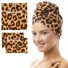 THE PERFECT HAIRCARE Curly Hair Girls Microfiber Plopping Towel Set - Anti-frizz Silky Smooth Hair Drying Wrap for Women - Super Absorbent Large Hair Towel + 2 Scrunching Towels to Micro Plop view 1