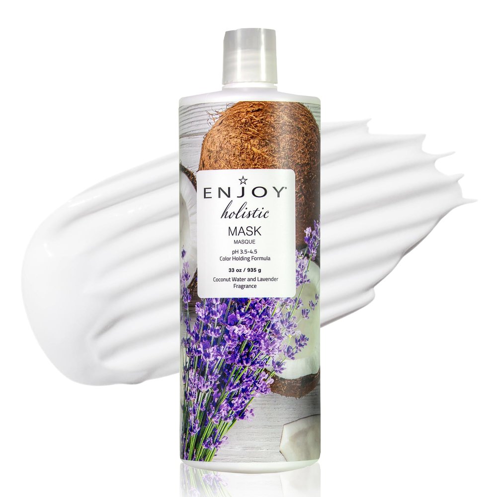 Enjoy Hair Care Hair Mask for Damaged Hair, Holistic Conditioner - 32 Fluid Ounces
