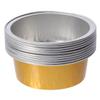 minkissy 100pcs Hair Removal Waxing Bowl Capacity Aluminum Foil Wax Melt Pot Scent view 4