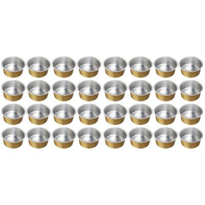 minkissy 50pcs Bean Melting Bowl Accessory Aluminum Foil Wax Bowls for Hair Removal Wax Heater Auxiliary