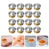 minkissy 50pcs Bean Melting Bowl Accessory Aluminum Foil Wax Bowls for Hair Removal Wax Heater Auxiliary view 3
