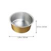 minkissy 50pcs Bean Melting Bowl Accessory Aluminum Foil Wax Bowls for Hair Removal Wax Heater Auxiliary view 4