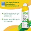 Alba Botanica Sheer Mineral Sunscreen Spray, SPF 50, Fragrance-Free Broad Spectrum, Water Resistant and Biodegradable, 5 fl. Oz. Bottle view 2