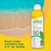 Alba Botanica Sheer Mineral Sunscreen Spray, SPF 50, Fragrance-Free Broad Spectrum, Water Resistant and Biodegradable, 5 fl. Oz. Bottle view 4