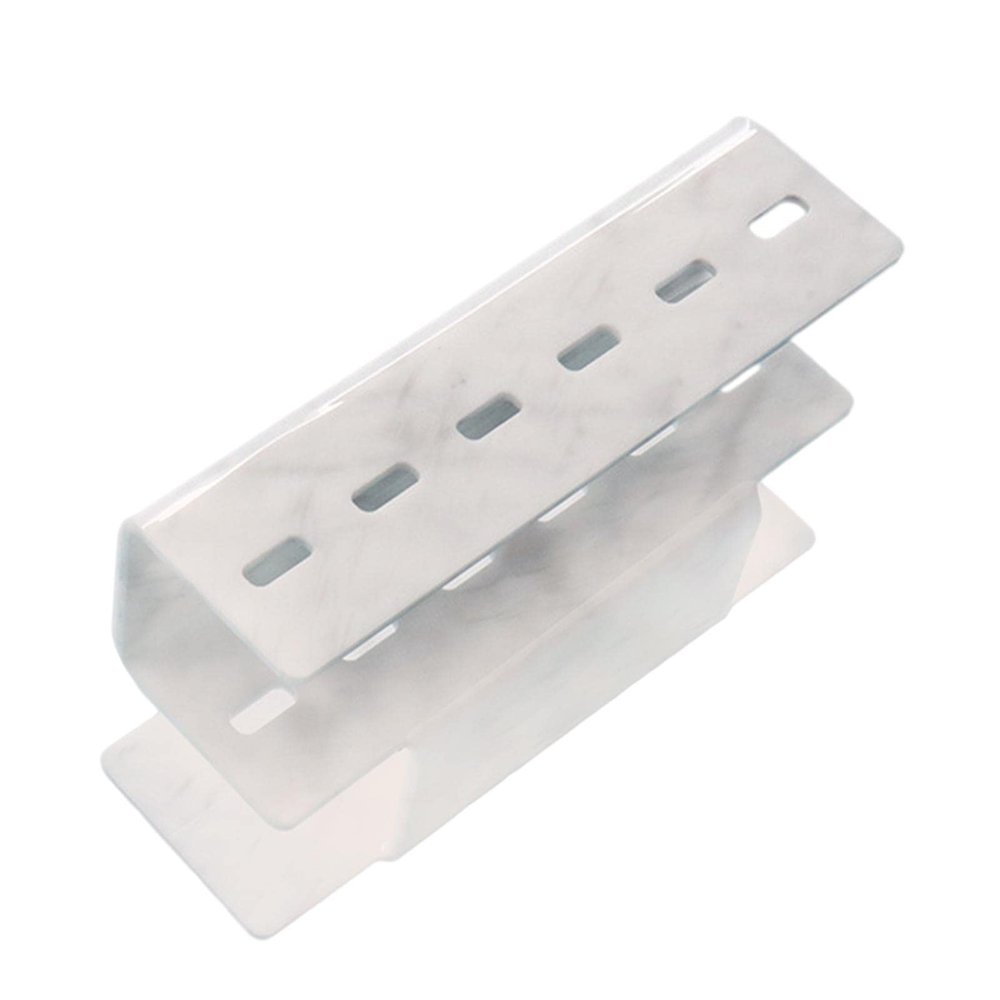 6 Holes Tweezers Storage Rack Lash Extension Tools Organizer Holder Stand Marble