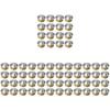 FRCOLOR 100pcs Wax for Waxing Aluminum Foil Waxing Bowl Home Salon Hair Removal Tool view 1