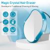 Upgrade Crystal Hair Eraser for Women and Men, Reusable Crystal Hair Remover Magic Painless Exfoliation Hair Removal Tool, Magic Hair Eraser for Back Arms Legs view 2
