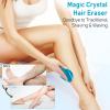 Upgrade Crystal Hair Eraser for Women and Men, Reusable Crystal Hair Remover Magic Painless Exfoliation Hair Removal Tool, Magic Hair Eraser for Back Arms Legs view 4