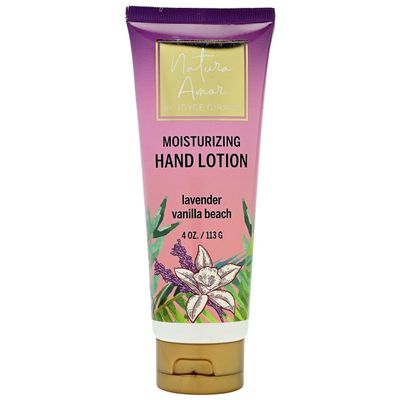 Miracle Elixir Collection Joyce Giraud Moisturizing Hand Lotion for Dry Hands, Lavender Vanilla Beach, Non-Greasy, 4 Oz