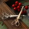4 Pcs Scissors Shape Barrettes Bobby Pin Gold and Silver Hair Clips for Women Lady view 4