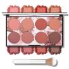 KYDA 8 Colors Face Blush Palette, Natural Matte Blush Palette, Smooth Blendable Powder, Multiuse Blusher Makeup with Contour and Highlighter view 1