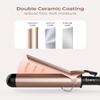2 Inch Curling Iron Extra Long Barrel for Long Hair, Large Barrel Curling Wand Ceramic Tourmaline with LCD Display,10 Temps, Dual Voltage view 4