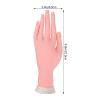 OSALADI Bendable Nail Practice Hand High-fidelity Pvc Mannequin Nail Art Training Tool Insertion view 3