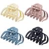 4 Pieces 3.5'' Large Octopus Claw Clips for Thick Long Hair, Big Hair Clips for Women, Strong Hold Hair Claw Clips, Matte Non-slip Jaw Hair Clips view 1