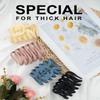 4 Pieces 3.5'' Large Octopus Claw Clips for Thick Long Hair, Big Hair Clips for Women, Strong Hold Hair Claw Clips, Matte Non-slip Jaw Hair Clips view 2