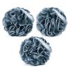 AmazerBath Loofah Sponge, Shower Loofah for Men and Women - Body Scrubber Loofa Set of 3 Indigo & White Edge, Bath Sponge 60g/PCS view 1