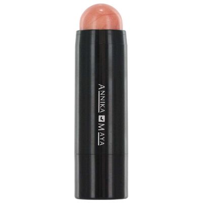Annika Maya Color Stick for Cheeks, Healthy Satin Glow, Made in the USA (Solar)