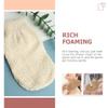 Beavorty 4pcs Exfoliating Bath Gloves Comfortable Rich Foaming Shower Mitts for Deep Cleansing Soft and Scrubbers for Men and Women view 3