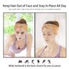 Artilady 6 Pack Boho Headbands for Women - Wide Bandana Headband Non Slip Stretchy Cheetah Paisley Print Turban Headwarp Twisted for Girls view 3