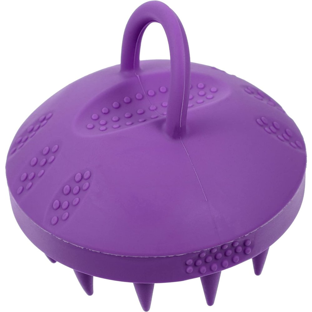 Beavorty Portable Scalp Exfoliator Brush Massage Tool for Scalp Care and Dandruff Removal Lightweight and Travel-Friendly Hair Scrubber for Men Women and Boys and Girls